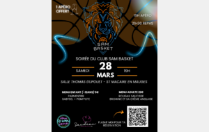 Soirée SAM Basket